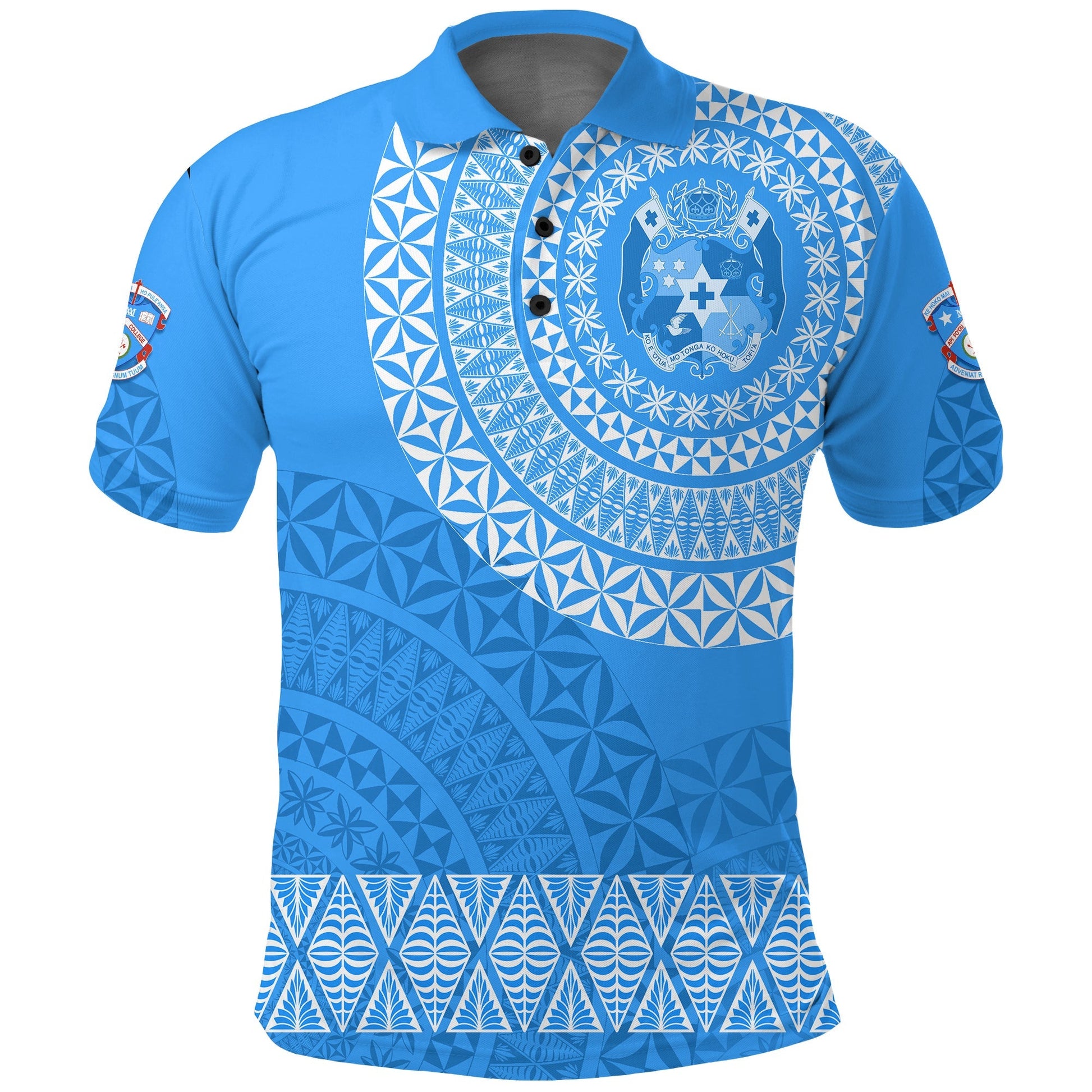 Apifoou College Tonga Polo Shirt Kupesi Style - Ver03