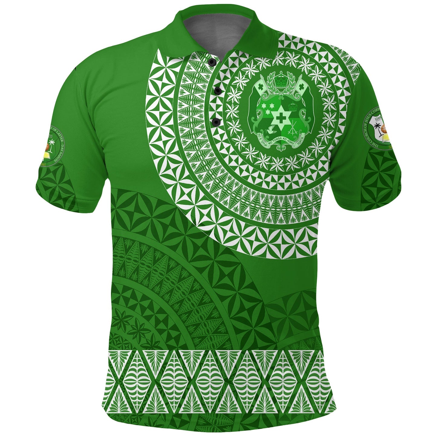 Liahona High School Tonga Polo Shirt Kupesi Style - Ver03