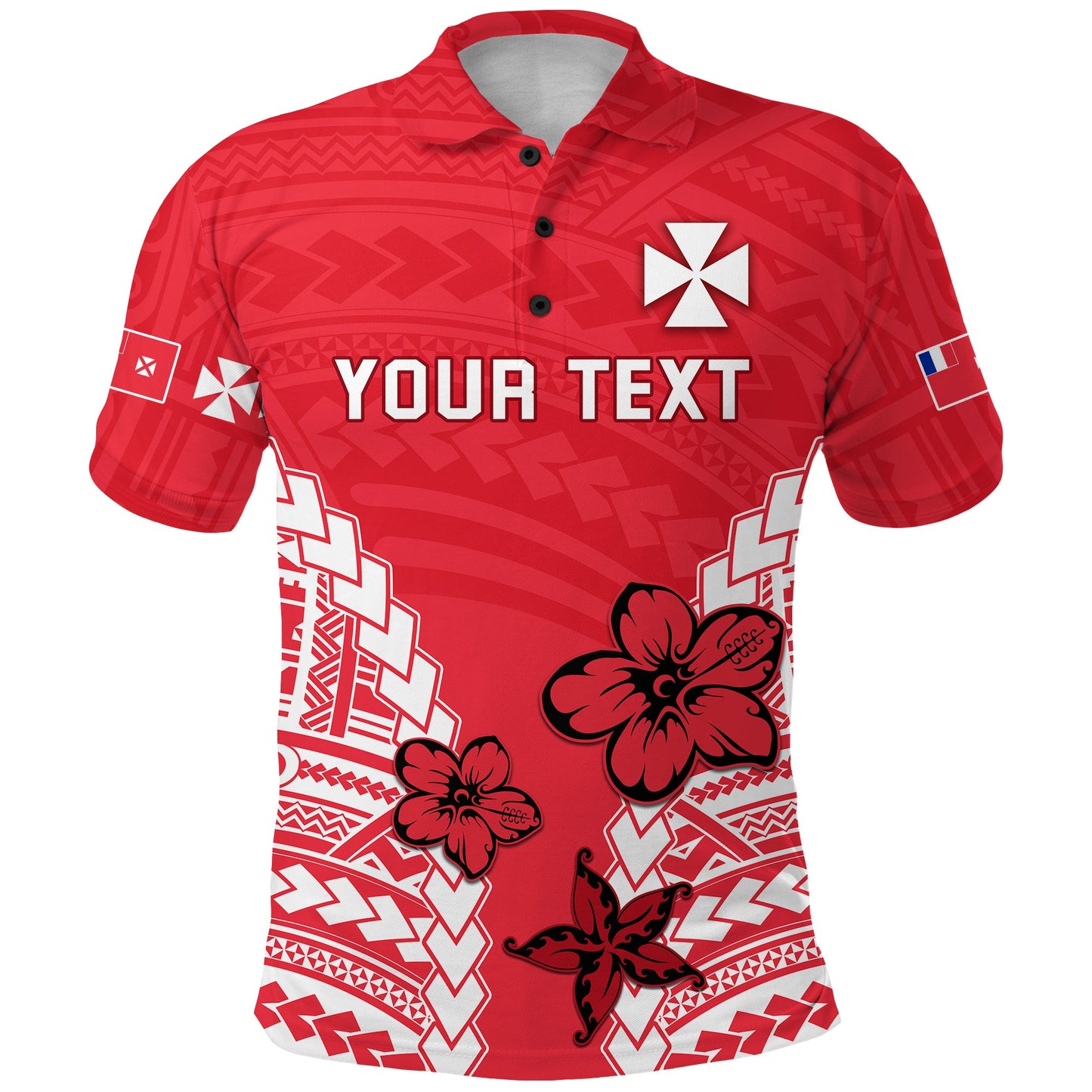 Custom Personalised Wallis and Futuna Polo Shirt Impressive