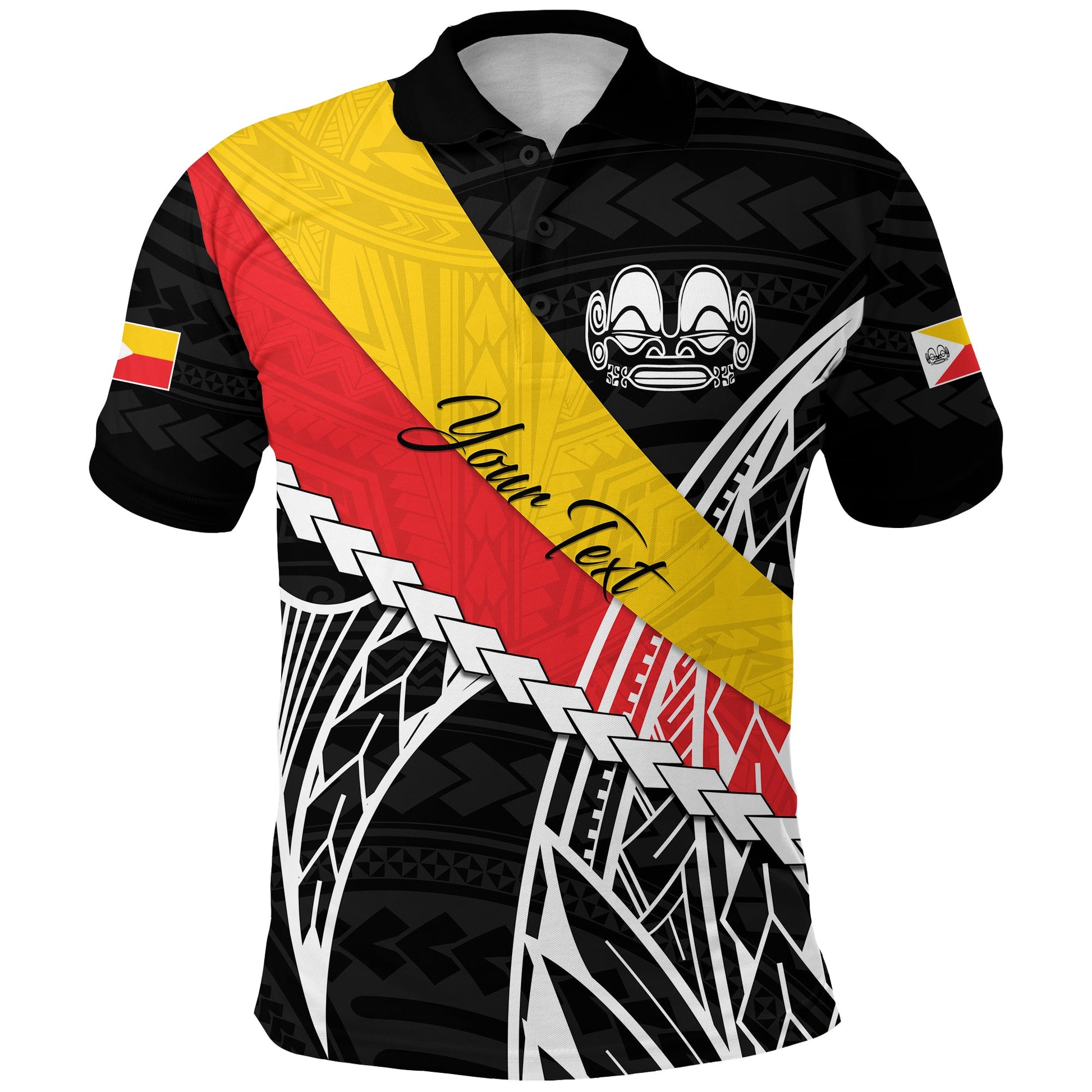 Custom Personalised Marquesas Islands Polo Shirt Style Life