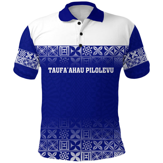 Taufa'ahau Pilolevu Polo Shirt Tonga College Version 02