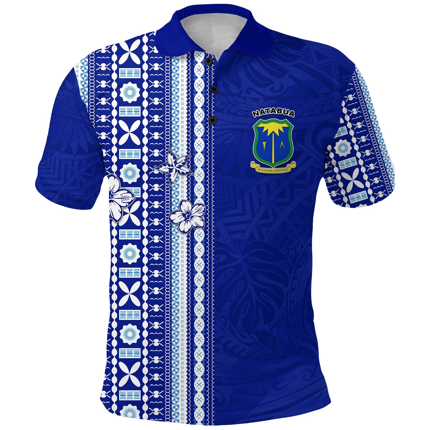 Natabua High School Polynesian Polo Shirt Lautoka Fiji