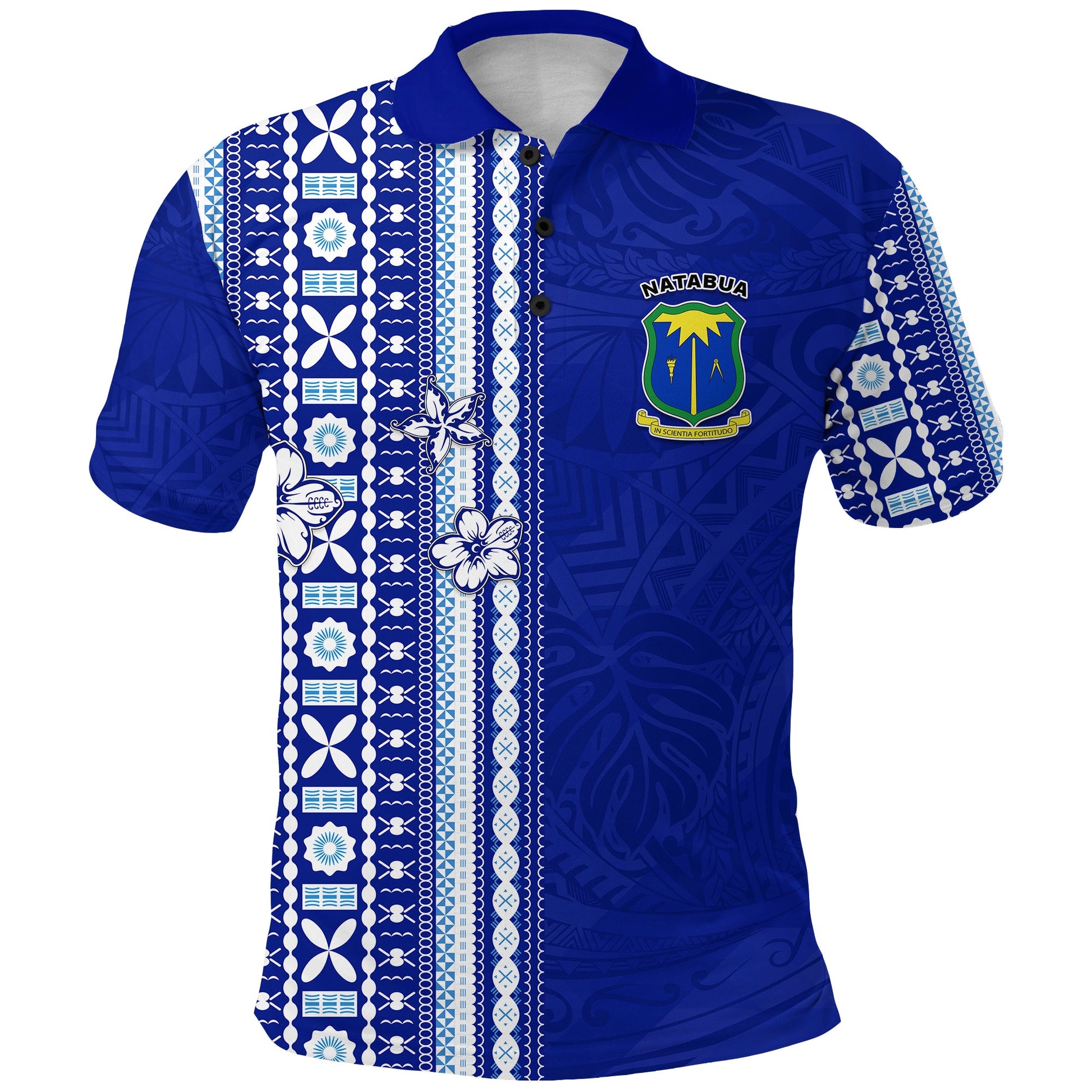 Natabua High School Polynesian Polo Shirt Lautoka Fiji
