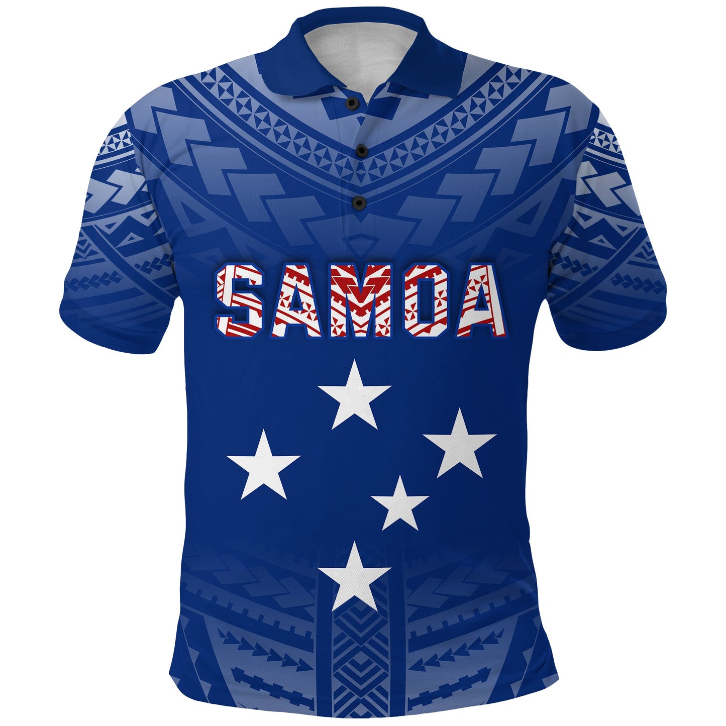 Samoa Polo Shirt Simple Polynesian