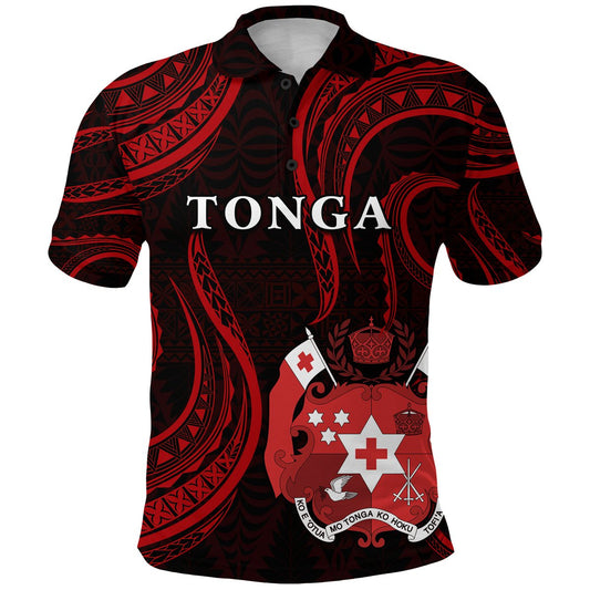 Tonga Pattern Polo Shirt Always Proud