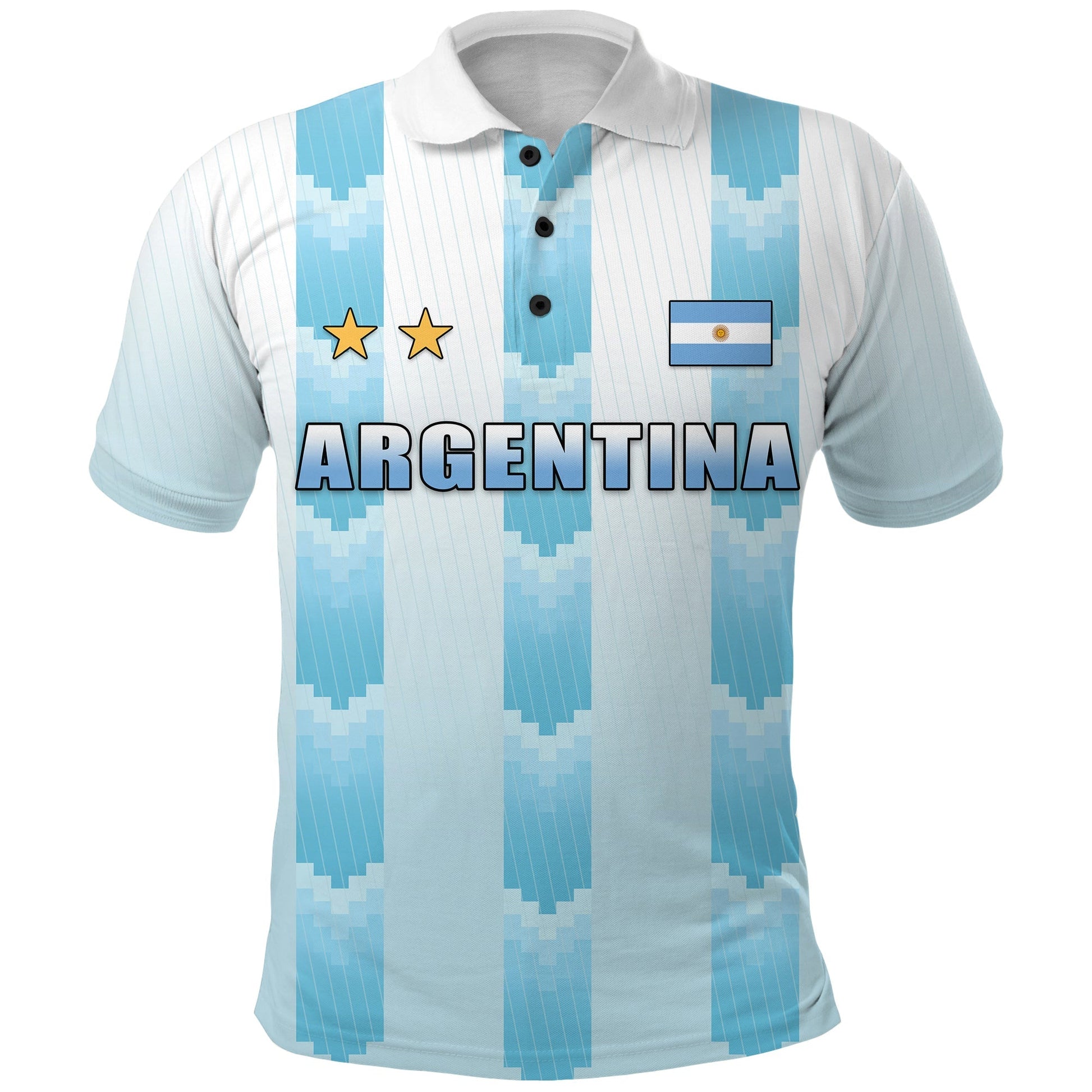 Argentina Football Polo Shirt Argentina Champions
