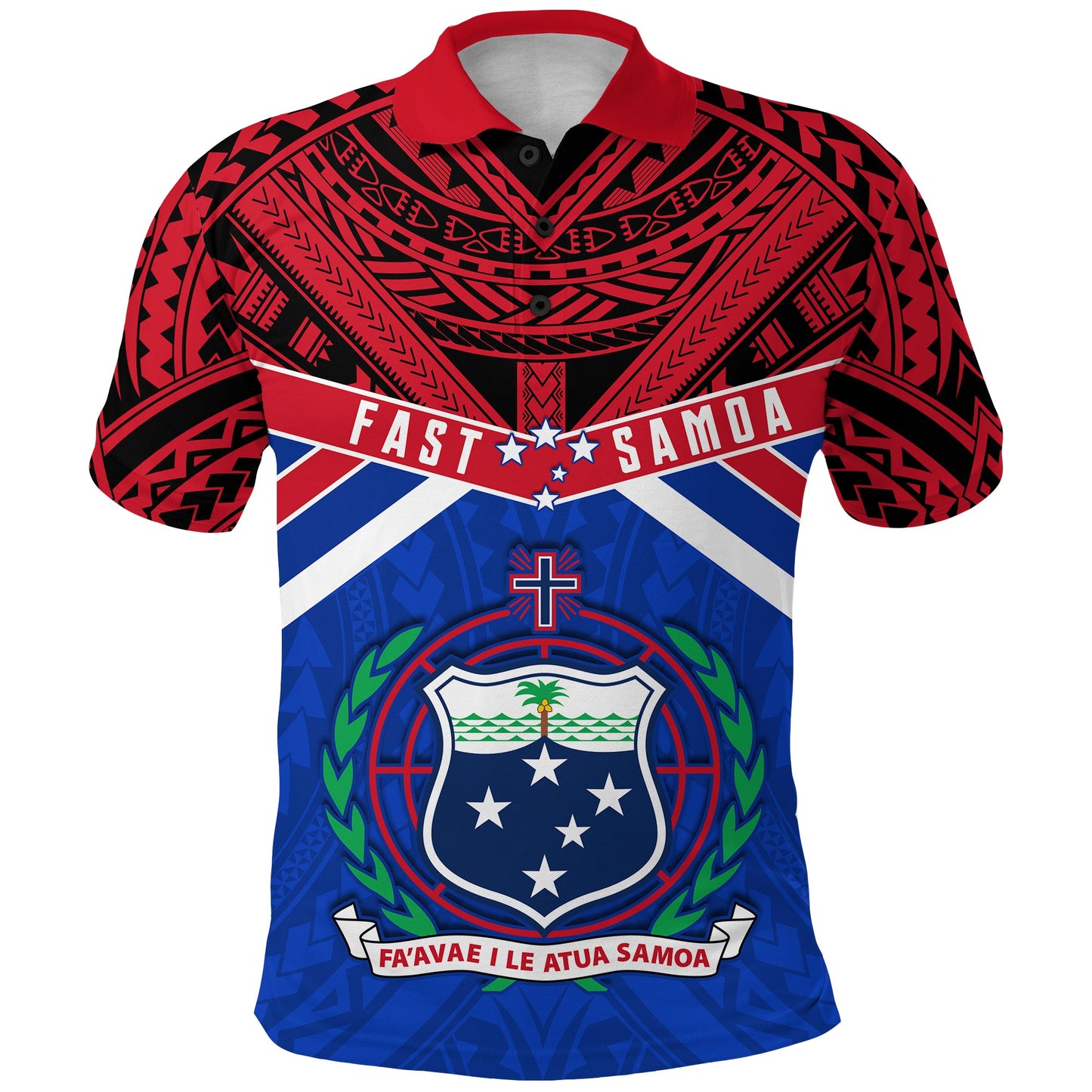 F.A.S.T Samoa Polo Shirt Forever