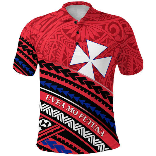 Wallis and Futuna Polo Shirt Creative Polynesian