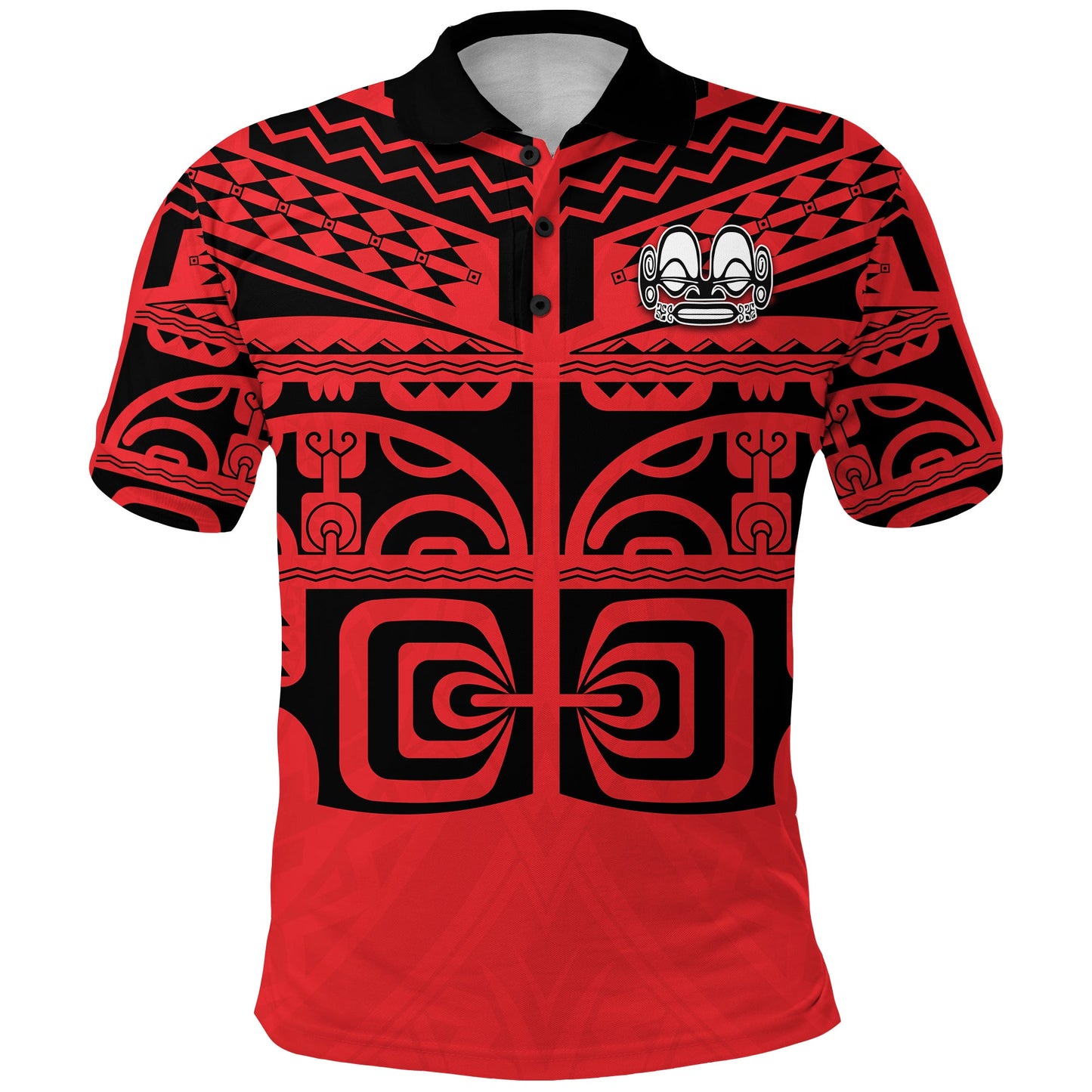 Marquesas Islands Polo Shirt - Marquesas Tattoo