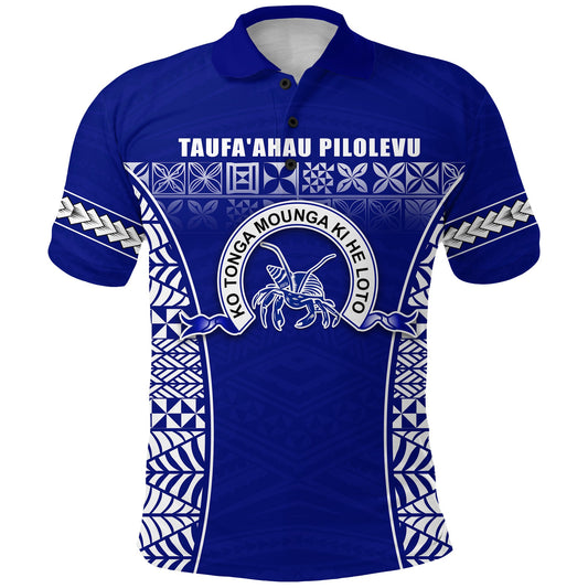 Taufa'ahau Pilolevu Polo Shirt Ngatu Tongan