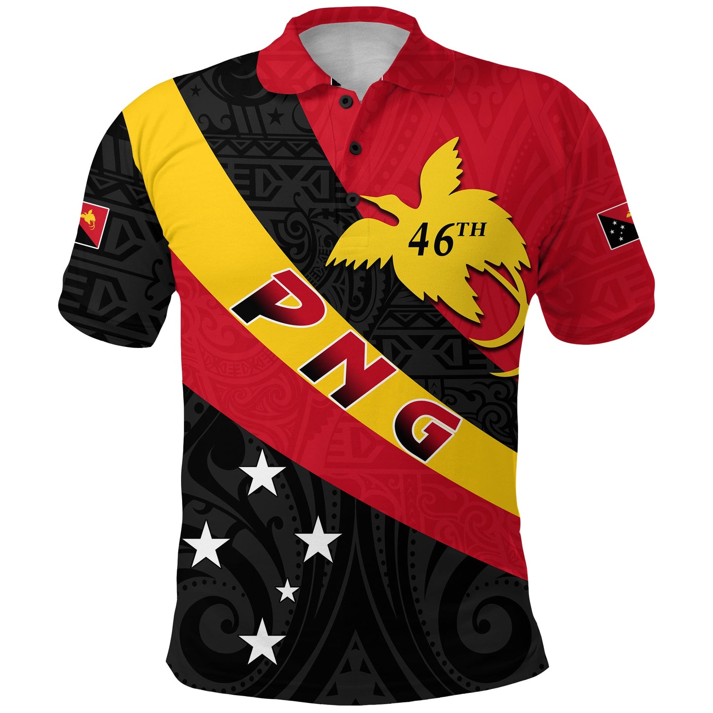 Papua New Guinea Polo Shirt Happy Independence Day