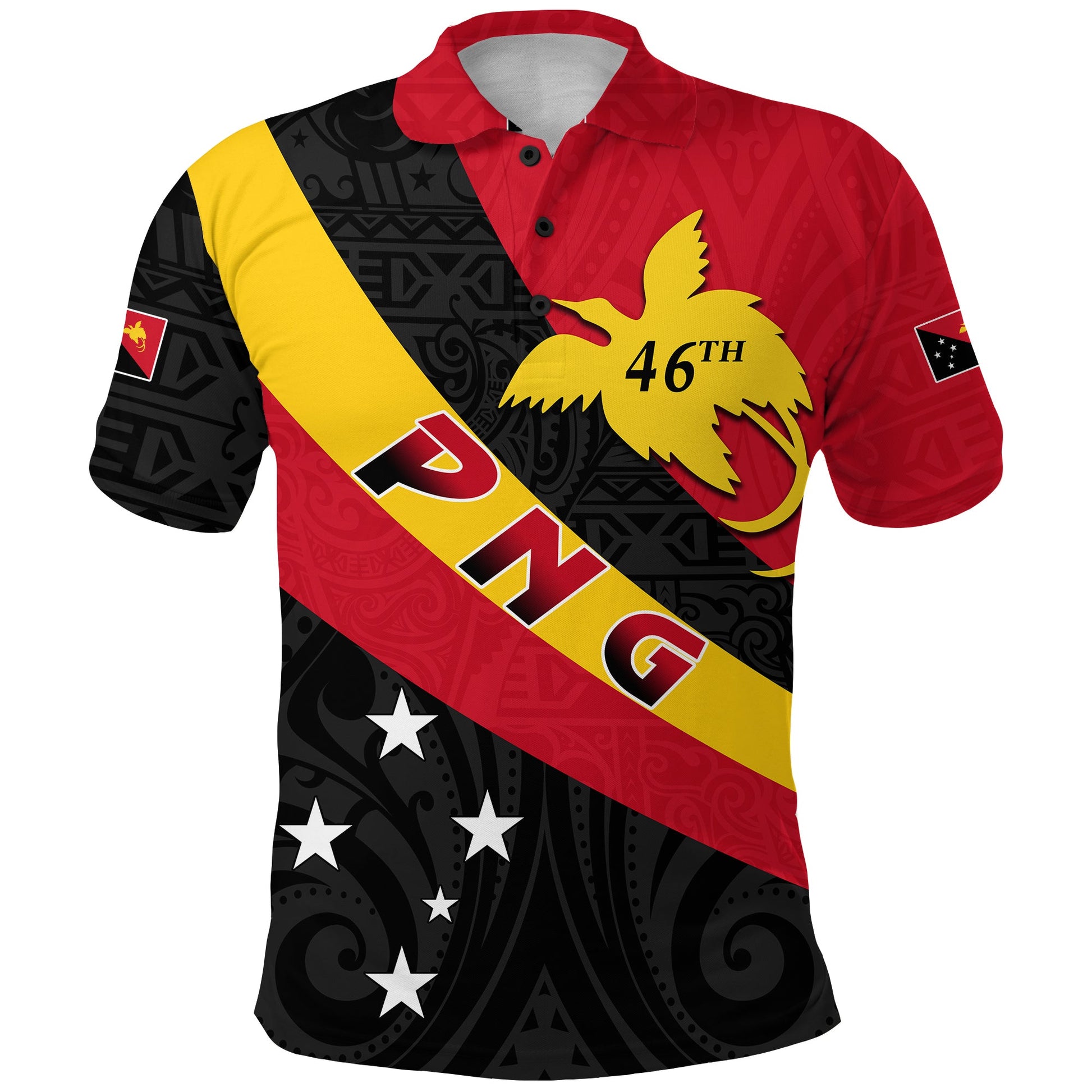 Papua New Guinea Polo Shirt Happy Independence Day