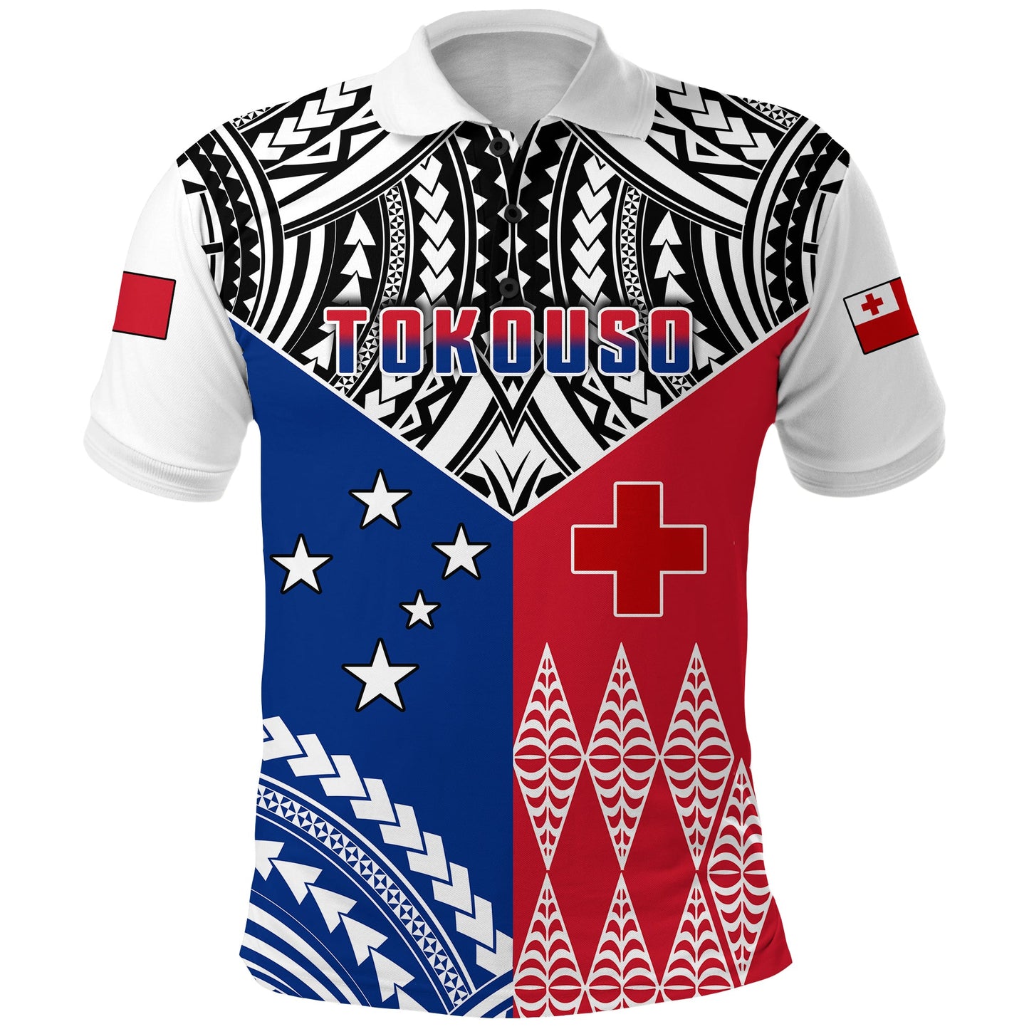 Spirit Of TokoUso Polo Shirt Tonga and Samoa