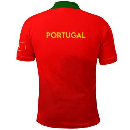 Portugal Polo Shirt Football 2022