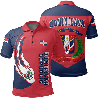 Dominican Republic Baseball Team Polo Shirt
