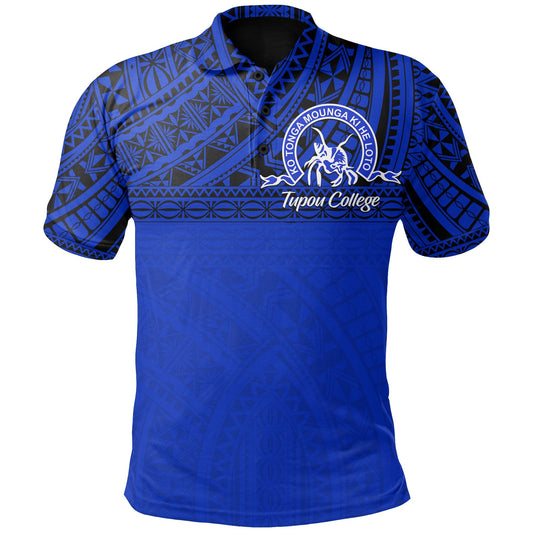 Tupou College Polo Shirt Black