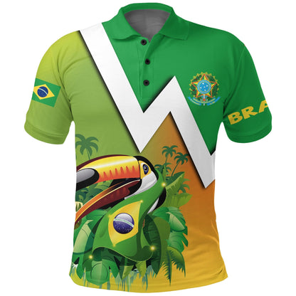 Brazil Polo Shirt Toco Toucan