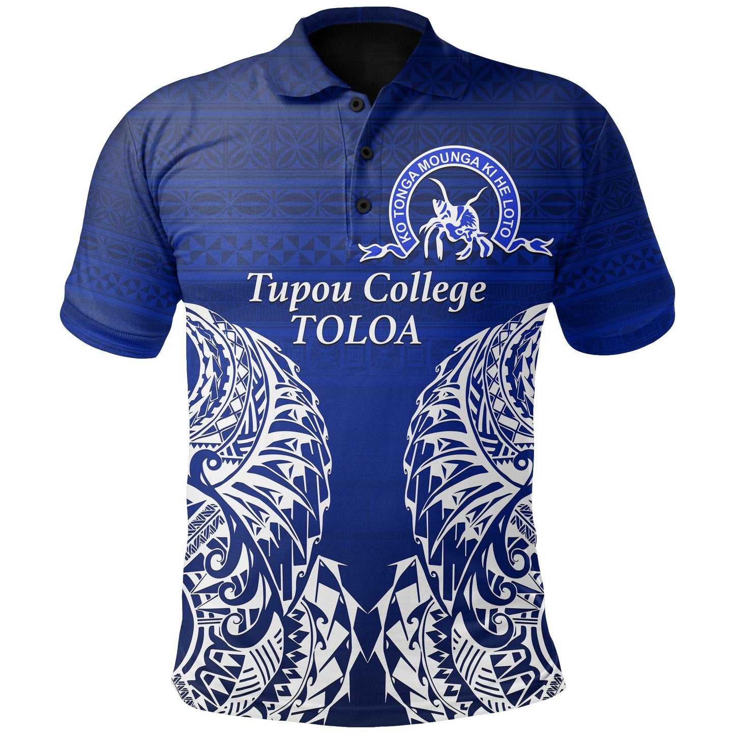 Tupou College Toloa Polo Shirt Version 2