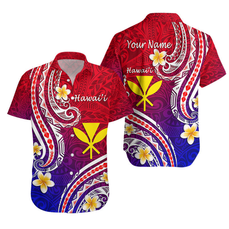 Custom Personalised Hawaii Hawaiian Shirt Polynesian Line Style