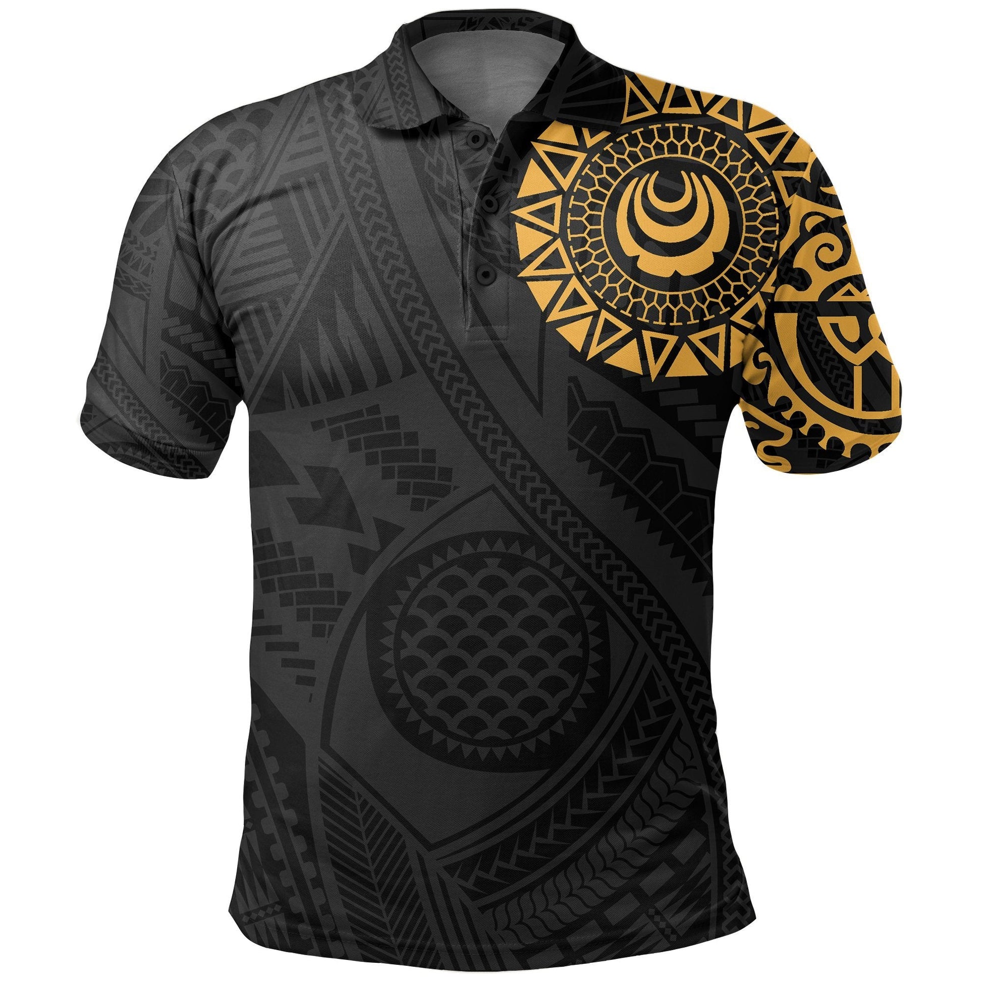 Polynesian Tattoo Polo Shirt