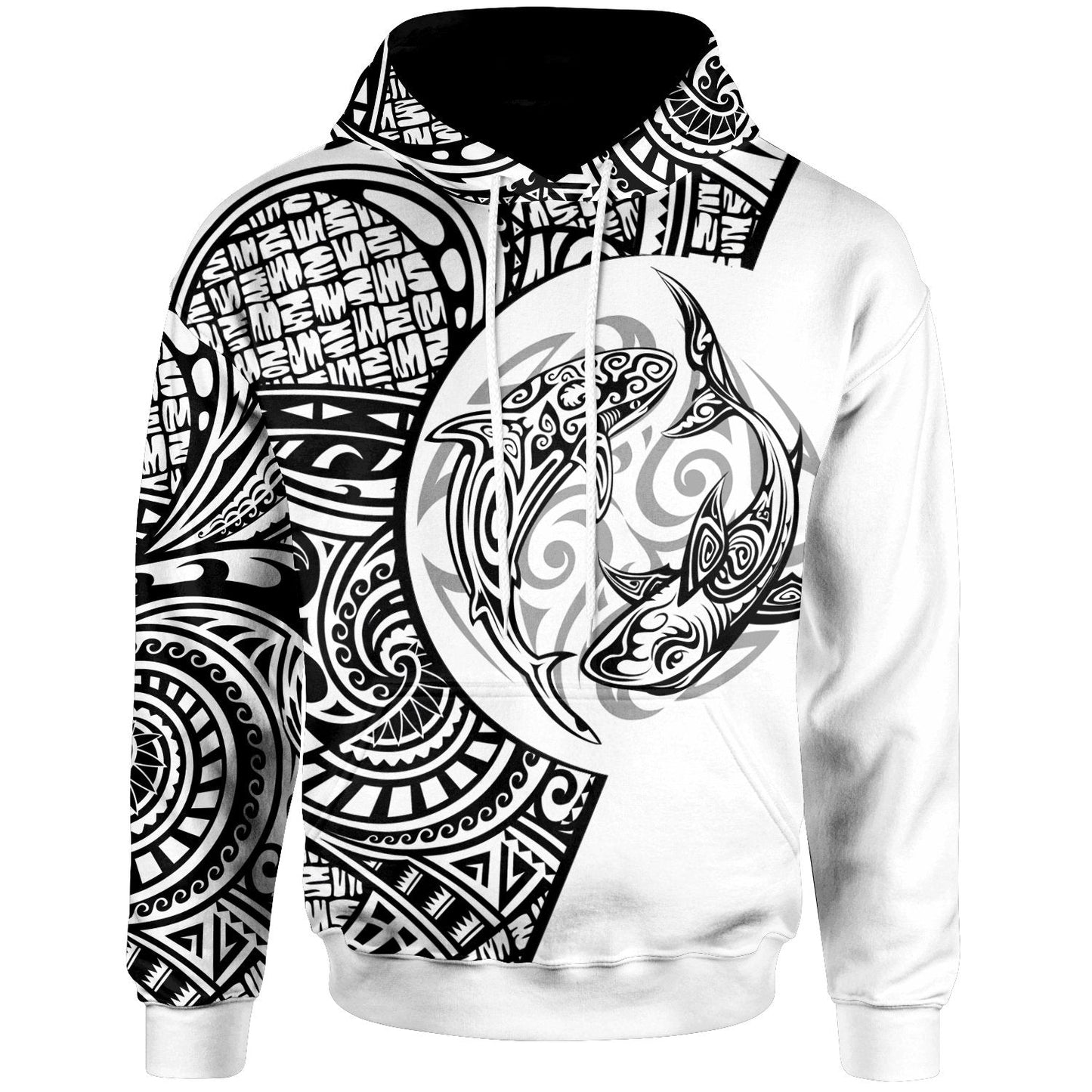 Polynesian Hoodie Go Fishing