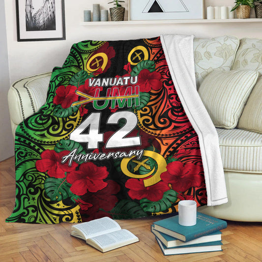 Vanuatu Yumi 42 Premium Blanket