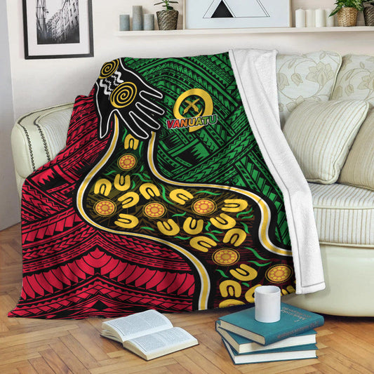 Vanuatu Mix Aboriginal Premium Blanket