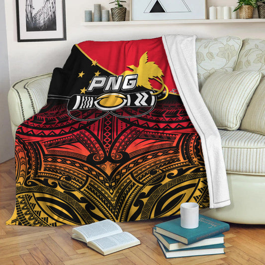 PNG Rugby The Kumuls Premium Blanket