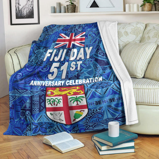 Fiji Day Premium Blanket Independence Anniversary Original Style
