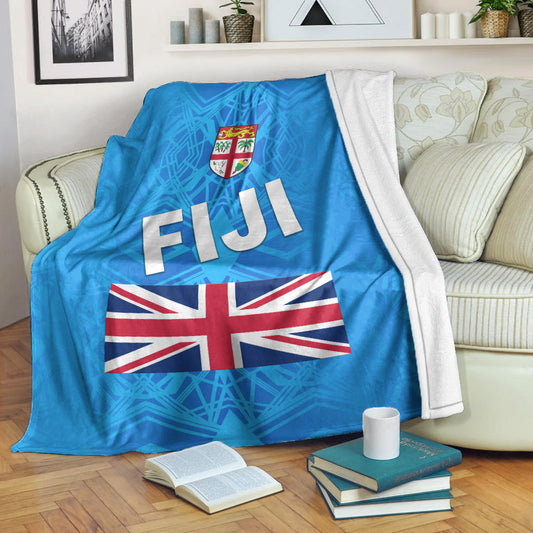 Fiji Day Premium Blanket Flag Vibes