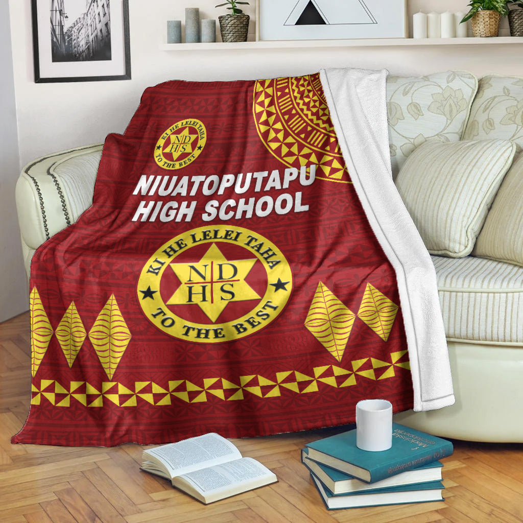 Tonga Niuatoputapu High School Premium Blanket Simple Style
