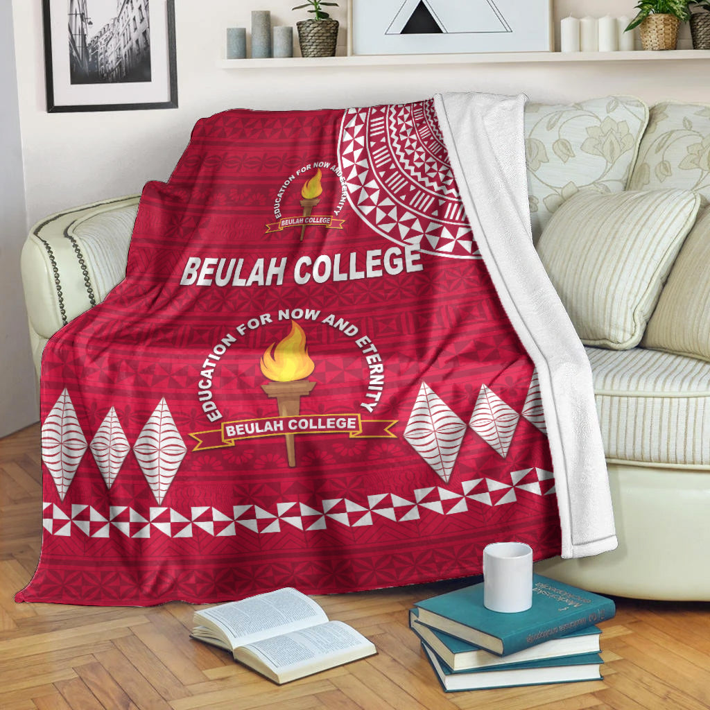 Tonga Beulah College Premium Blanket Simple Style