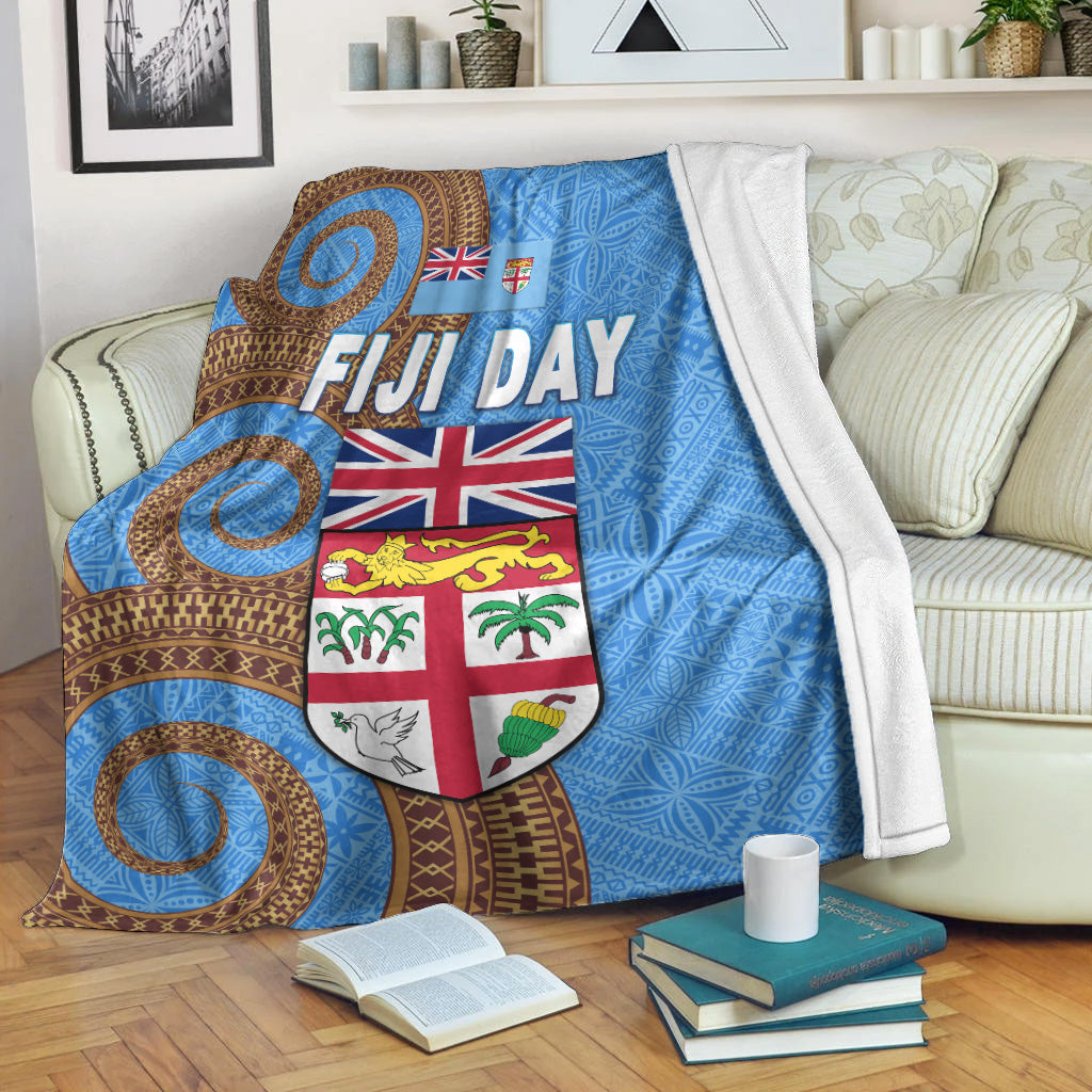Fiji Day Premium Blanket Independence Anniversary Simple Style