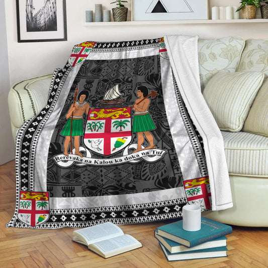 Fiji Premium Blanket White Style No.1