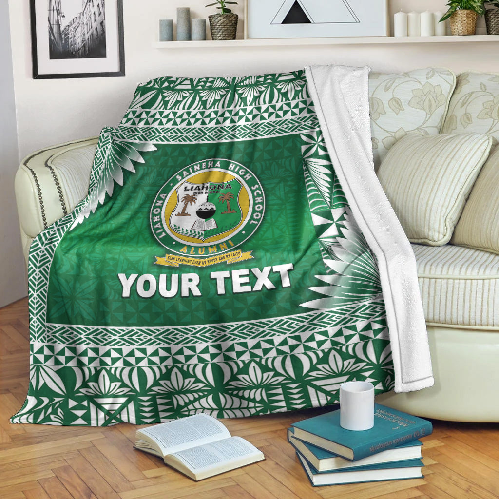 Custom Personalised Tonga Liahona High School Premium Blanket Simplified Version