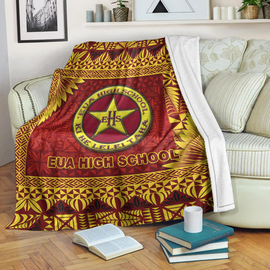 Tonga Eua High School Premium Blanket Simplified Version