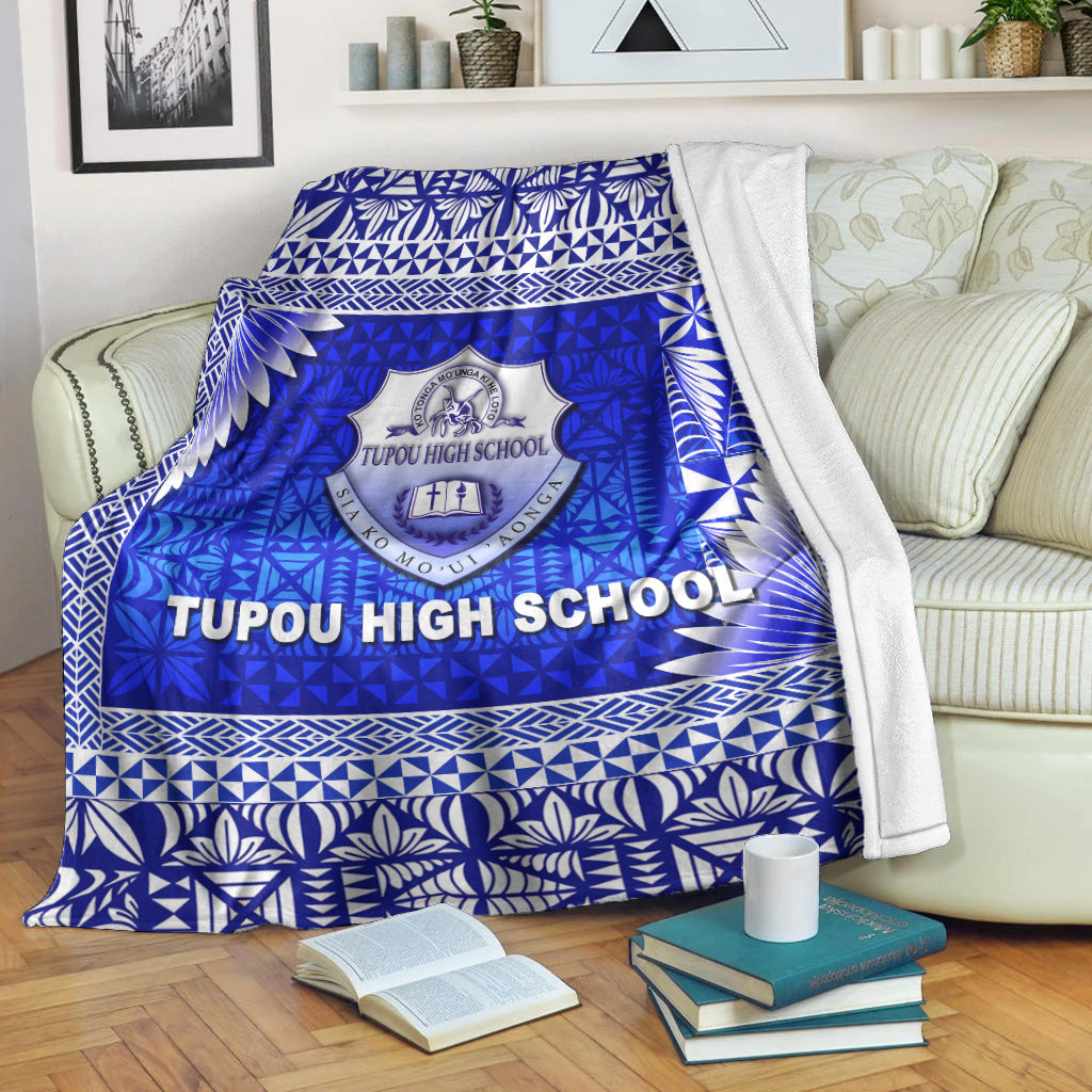 Tonga Tupou High School Premium Blanket Simplified Version