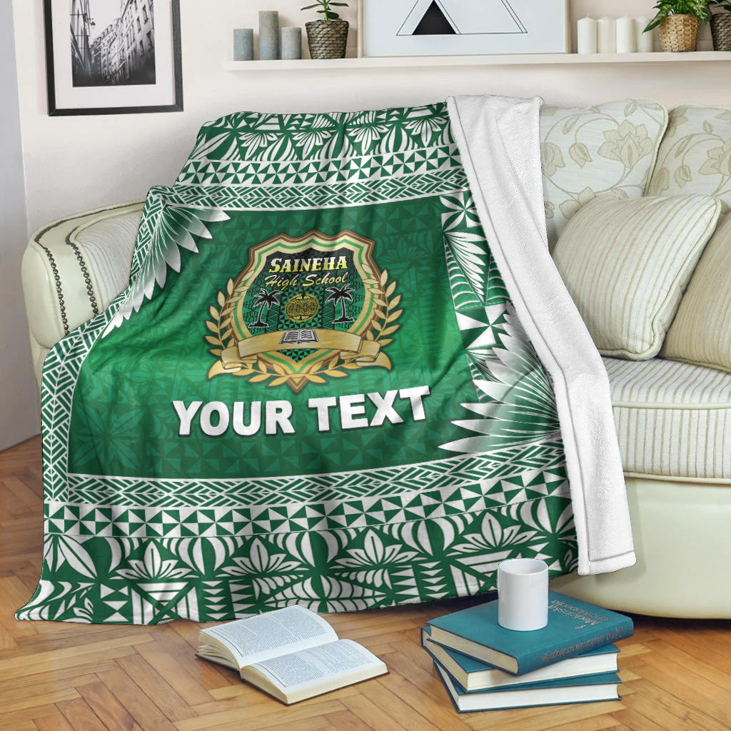 Custom Personalised Tonga Saineha High School Premium Blanket Simplified Version