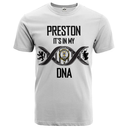 Printivon Preston Clan DNA In Me Crest T Shirt