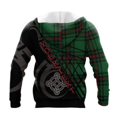 Printivon Primrose Knitted Hoodie Pattern Celtic Custom Text