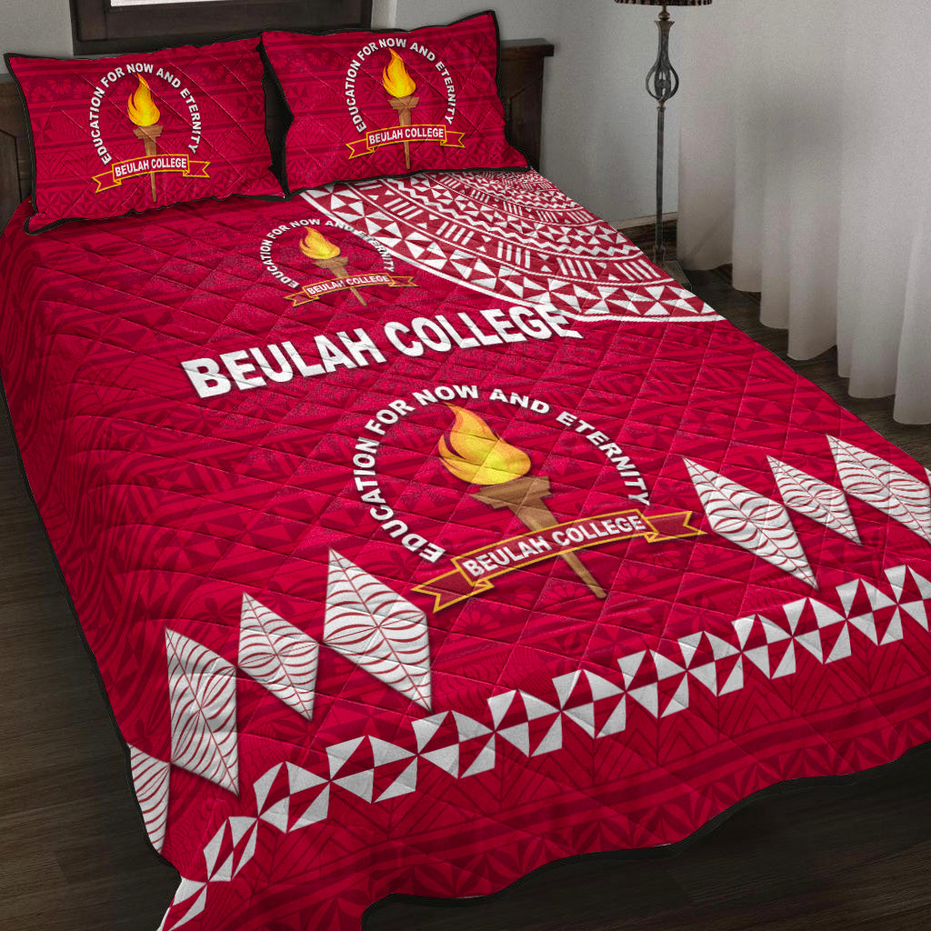 Tonga Beulah College Quilt Bed Set Simple Style