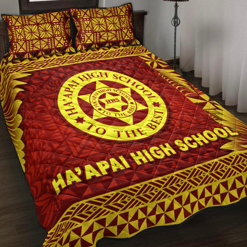 Tonga Ha'apai High School Quilt Bed Set Simplified Version