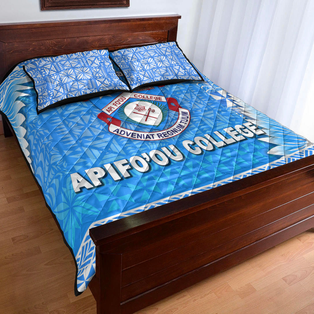 Tonga Apifo'ou College Quilt Bed Set Simplified Version