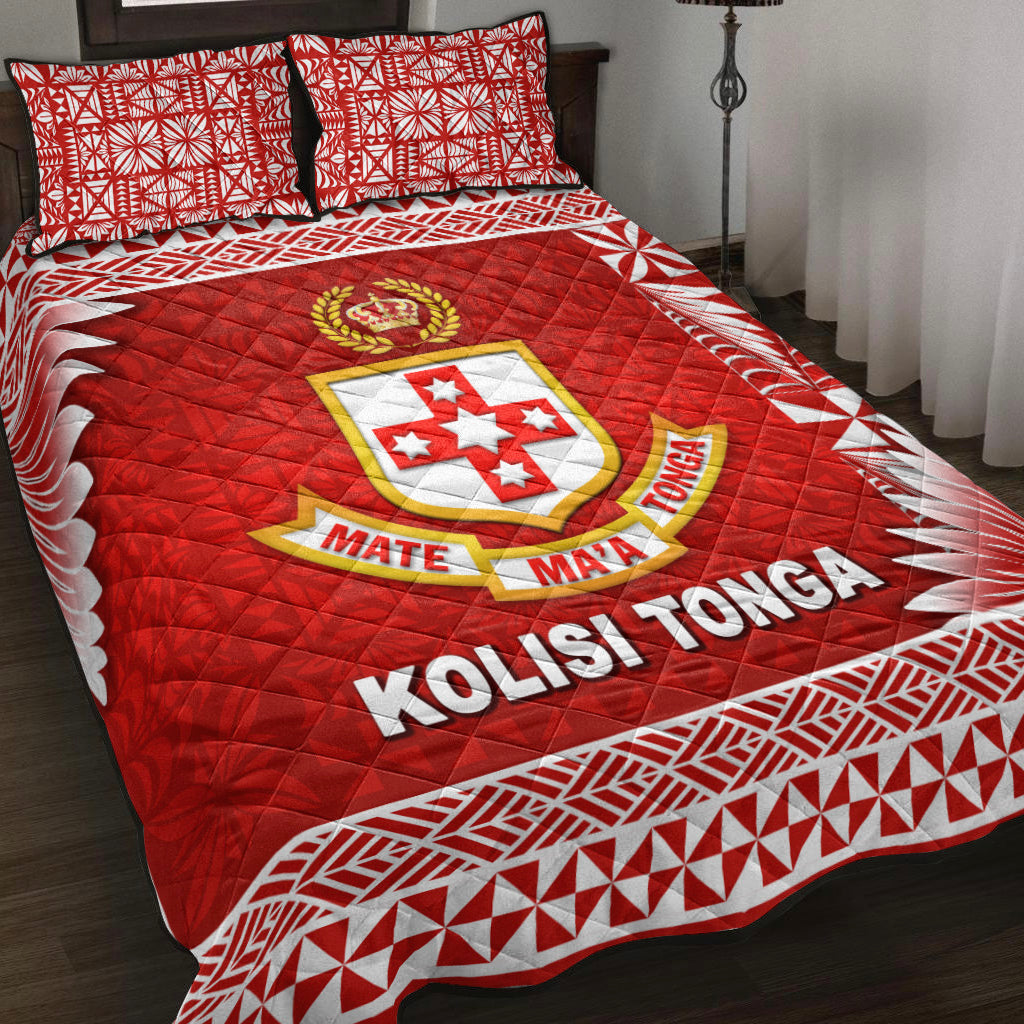 Tonga Kolisi Tonga College Quilt Bed Set Simplified Version