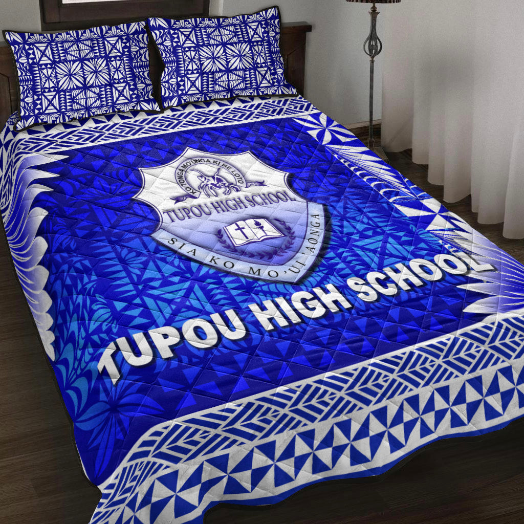 Tonga Tupou High School Quilt Bed Set Simplified Version
