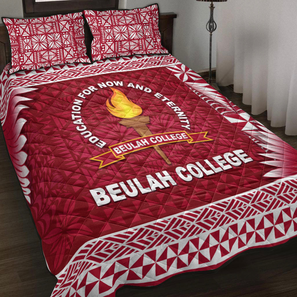 Tonga Beulah College Quilt Bed Set Simplified Version