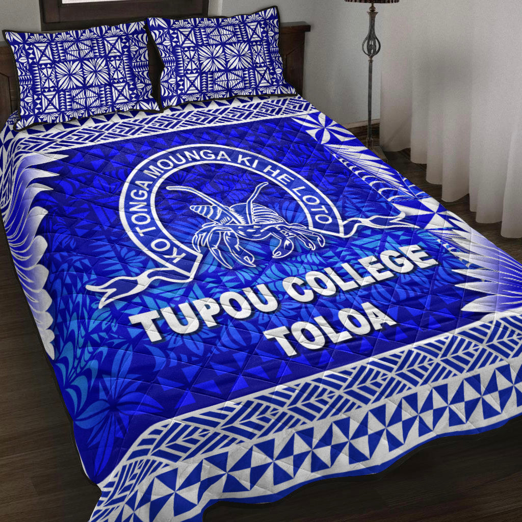 Tonga Tupou College Toloa Old Boys Quilt Bed Set Simplified Version