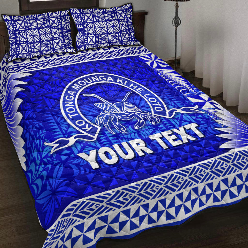 (Custom Personalised) Tonga Queen Salote College Quilt Bed Set Simplified Version