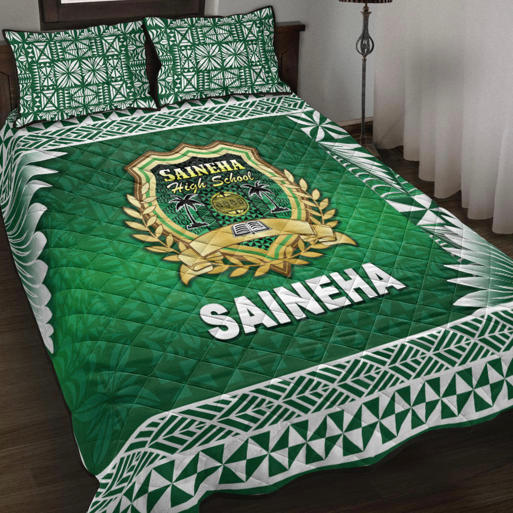 Tonga Saineha High School Quilt Bed Set Simplified Version