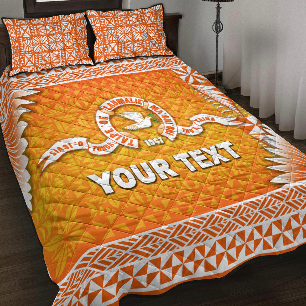 (Custom Personalised) Tonga Tailulu College Quilt Bed Set Simplified Version